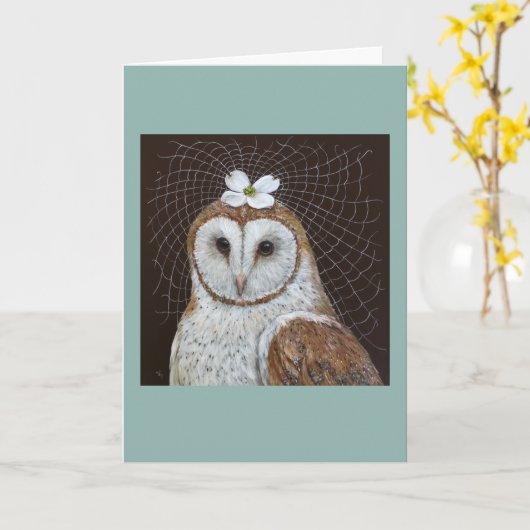 Spring Bride-kaart Kaart (Gele Bloem)