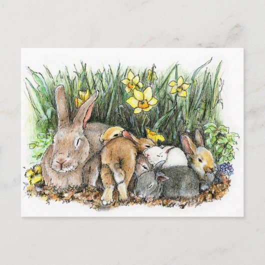 SPRING BRIEFKAART (Voorkant)