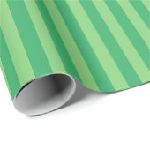 Spring Bright Limoen Apple Green Ombre Stripes Cadeaupapier (Rol Hoek)
