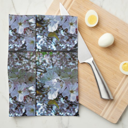 Spring Brooklyn Botanical Gardens Theedoek (Quarter Fold)