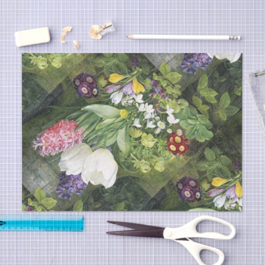 Spring Bulb botanisch weefsel Tissuepapier (Craft)
