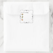 Spring Bullet Journal of Planner Square Sticker (Tas)