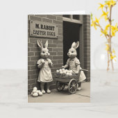 Spring Bunnies Delivery Card Kaart (Gele Bloem)