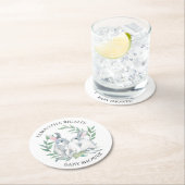 Spring Bunny Baby shower aandenken Ronde Kartonnen Onderzetter (Insitu)