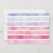 Spring Bunny Birthday Foto Kaart (Achterkant)