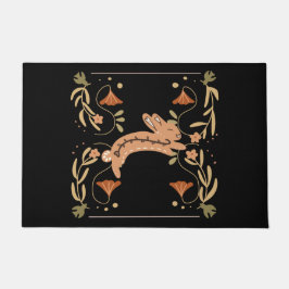 Spring Bunny Cute Scandinavian Style Deurmat