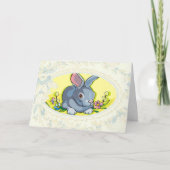 Spring Bunny Easter Kaart (Voorkant)