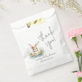 Spring Bunny Geslacht Neutraal Bedankt Bedankzakje (Gezegeld)