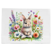 Spring Bunny Groot Cadeauzakje (Achterkant)