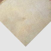  Spring Bunny in houten vat Wildflowers Tissuepapier (Detail)