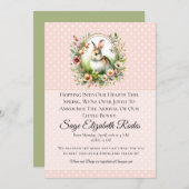 Spring Bunny Kaart (Voorkant / Achterkant)