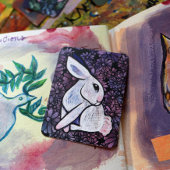 Spring Bunny Konijn Pasen Ostara Notitiekaartje