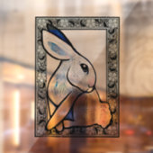 Spring Bunny Konijn Pasen Ostara Raamsticker (Vel 2)