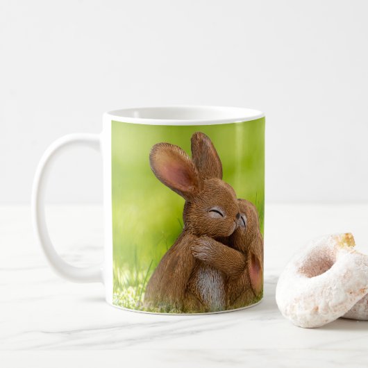 Spring Bunny Lovers Koffiemok (Met donut)
