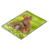 Spring Bunny Lovers Notitieboek (Linkerzijde)