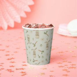 Spring Bunny Paper Cups Papieren Bekers