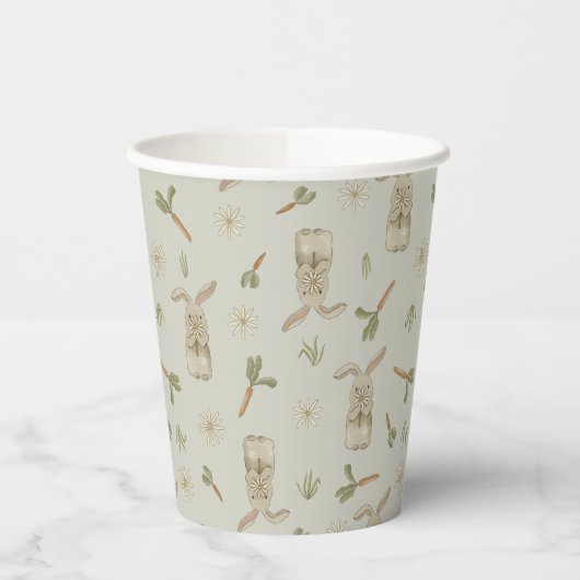 Spring Bunny Paper Cups Papieren Bekers (Links)