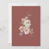 Spring Bunny | Pasen | Eierjacht | BABY | Brunch Kaart (Achterkant)