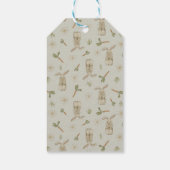 Spring Bunny Personalized Gift Labels Cadeaulabel (Achterkant)