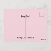 Spring Bunny Rabbit Easter Ostara                  Briefkaart (Achterkant)