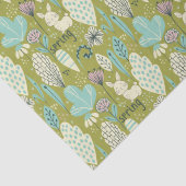 Spring Bunny Rabbit Natuur Tissuepapier (Detail)