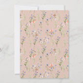 Spring Bunny Rabbit | Schattige Alle Leeftijd Meis Kaart (Achterkant)