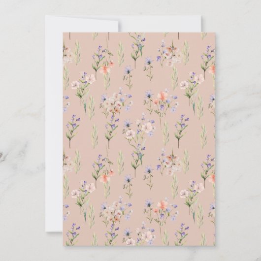 Spring Bunny Rabbit | Schattige Alle Leeftijd Meis Kaart (Achterkant)