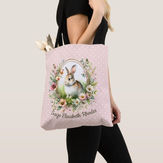 Spring Bunny Tote Bag (Dichtbij)