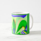 Spring burst art koffiemok (Voorkant rechts)