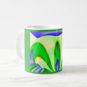 Spring burst art koffiemok (Voorkant links)
