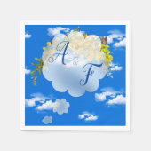 Spring Buttercup Bloemen Servet (Voorkant)