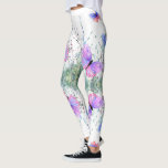 Spring Butterflies Leggings<br><div class="desc">Leggings Spring Joy - Kleurrijke Vlinders Vliegen in Natuur Waterverf Schilderen Vlinder en Bloemen Leggings - Kies / Voeg Uw Favoriete Tekst / Kleur - Maak Uw Unieke Gift - Vergroot en verplaats of verwijder en voeg elementen met maatwerktool ! - Tekenen en ontwerpen door MIGNED. U kunt mijn design...</div>