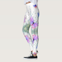 Spring Butterflies Leggings