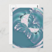 Spring Butterfly Briefkaart (Voorkant / Achterkant)