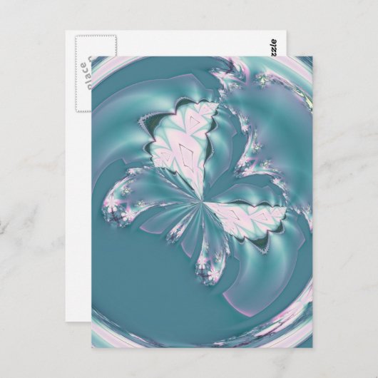 Spring Butterfly Briefkaart (Voorkant / Achterkant)