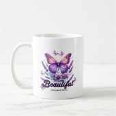 Spring Butterfly Floral Mok (Links)