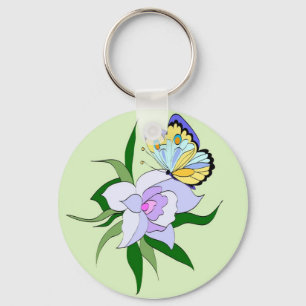 Spring Butterfly Sleutelhanger