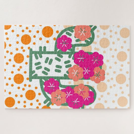 Spring Cactus Legpuzzel (Horizontaal)
