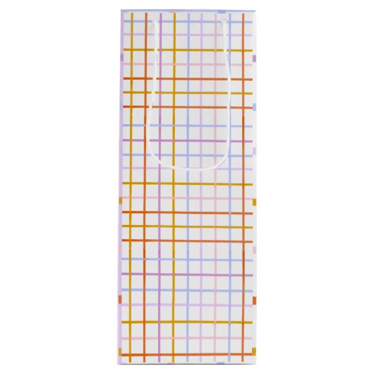 Spring cadeau tas wijn cadeautas (Voorkant)