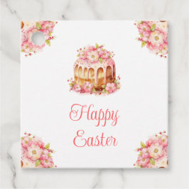Spring Cake Easter Brunch Bedankjes Labels