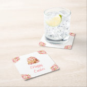 Spring Cake Easter Brunch Kartonnen Onderzetters (Insitu)