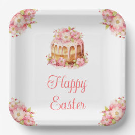 Spring Cake Easter Brunch Papieren Bordje