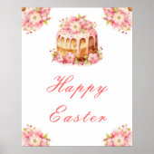 Spring Cake Easter Brunch Poster (Voorkant)