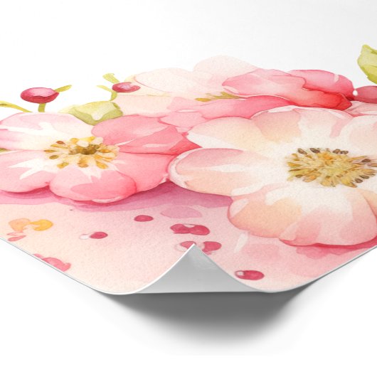 Spring Cake Easter Brunch Poster (Hoek)