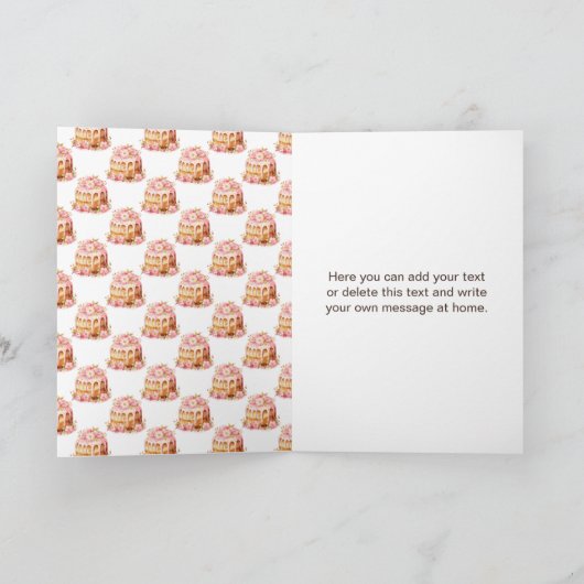 Spring Cake Paasbrunch Bedankkaart (Binnen)