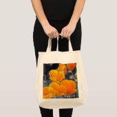 Spring California Poppies Organic Tas (Voorkant (product))