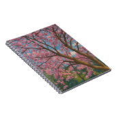 Spring Canopy – Bloesemboom & Blauwe Hemel Schilde Notitieboek (Rechterzijde)