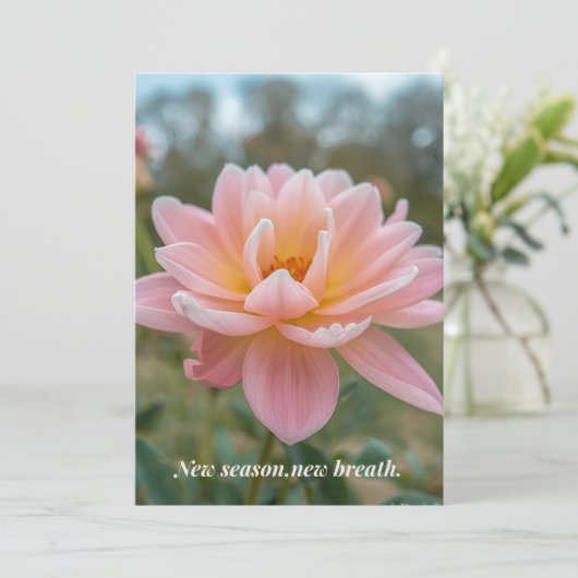 Spring Card Feestdagenkaart (Staand voorkant)