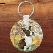 Spring - Cardigan Welsh Corgi 5 Sleutelhanger (Voorkant)