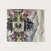 Spring Castle Wall Scroll Wandkleed (Voorkant (horizontaal))